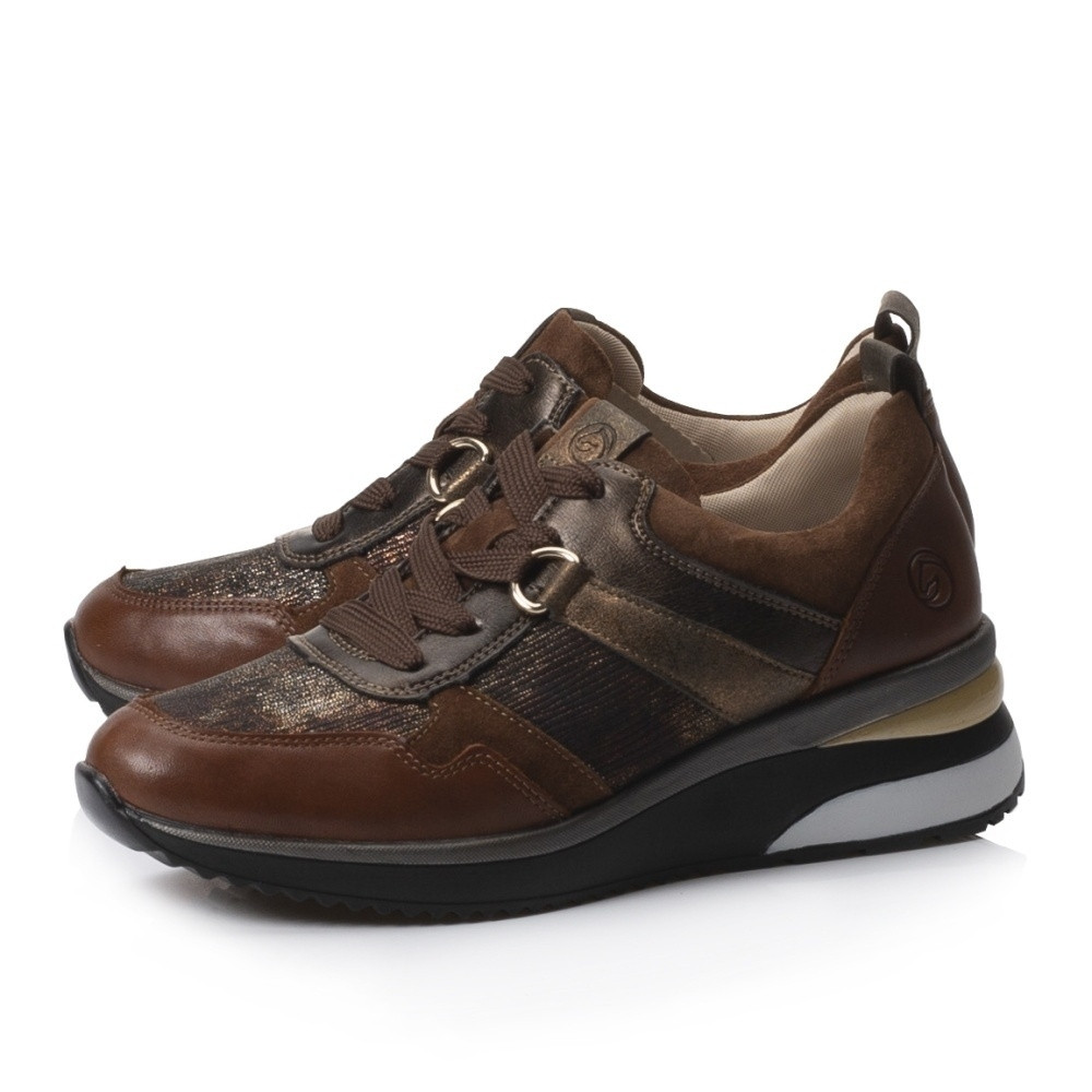 detail Dámské tenisky REMONTE RIE-10101542-W1 hnědá