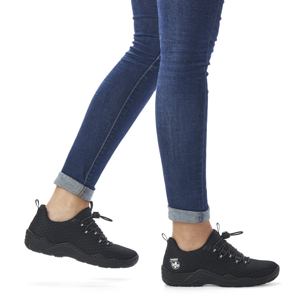 detail Dámské tenisky RIEKER L0550-02 černá W1