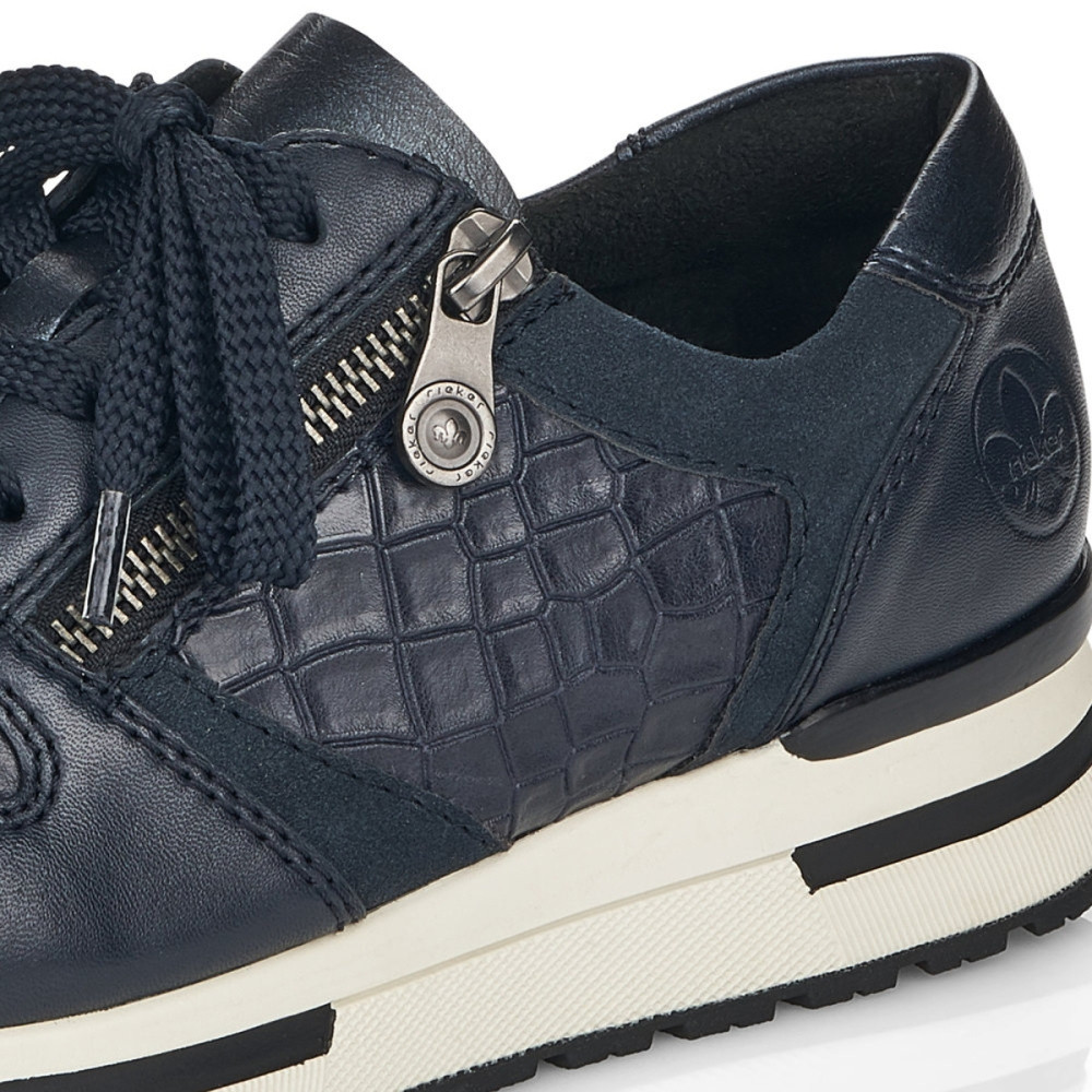 detail Dámské tenisky RIEKER RIE-10101578-W1 modrá