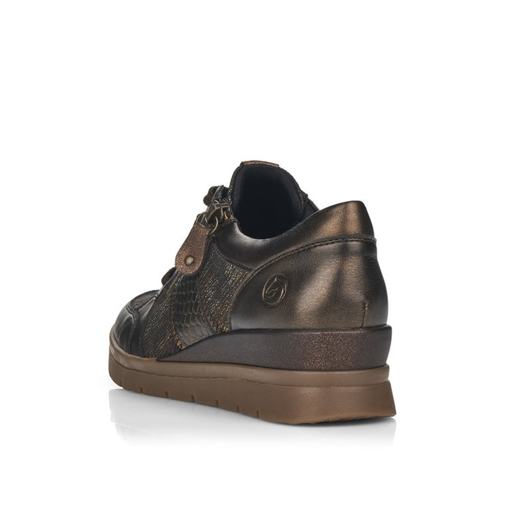 detail Dámské tenisky REMONTE R0705-25 hnědá W1