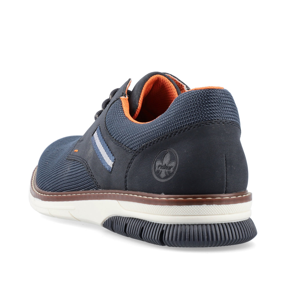 detail Pánské polobotky RIEKER 14412-15 modrá W1