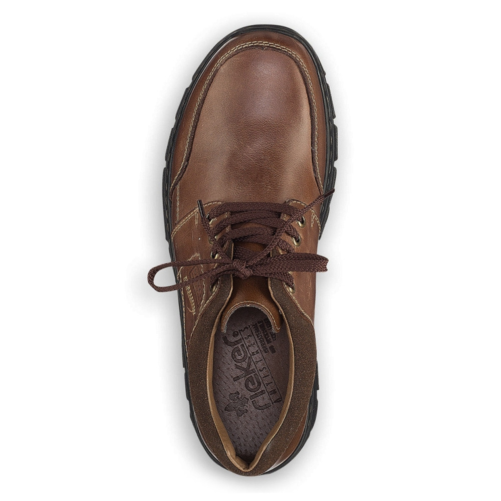 detail Pánské polobotky RIEKER RIE-10101625-W1 hnědá