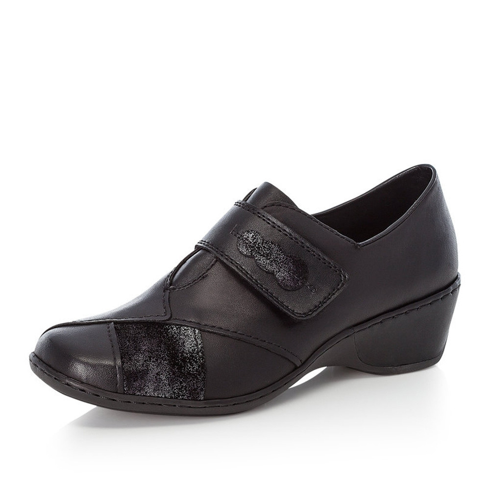 detail Dámské polobotky RIEKER RIE-10101628-W2 černá