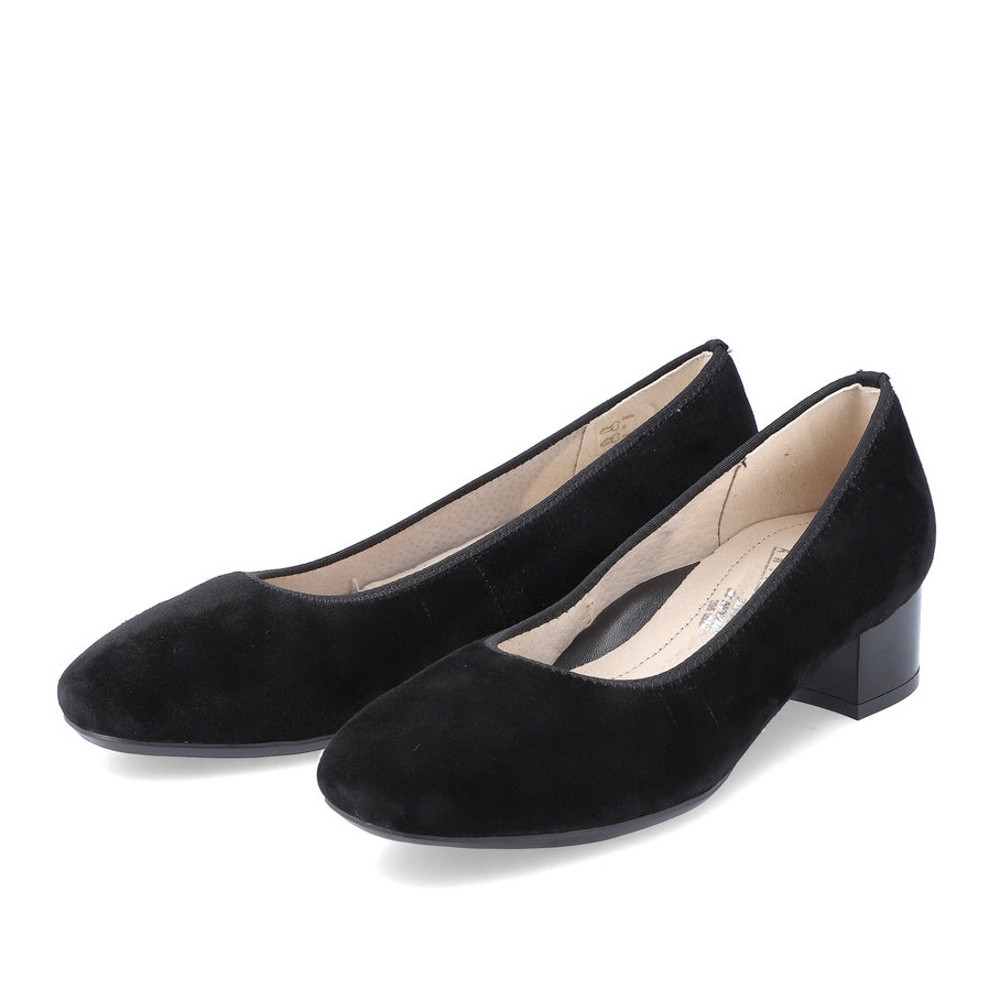 detail Dámské lodičky RIEKER 49260-01 černá W1