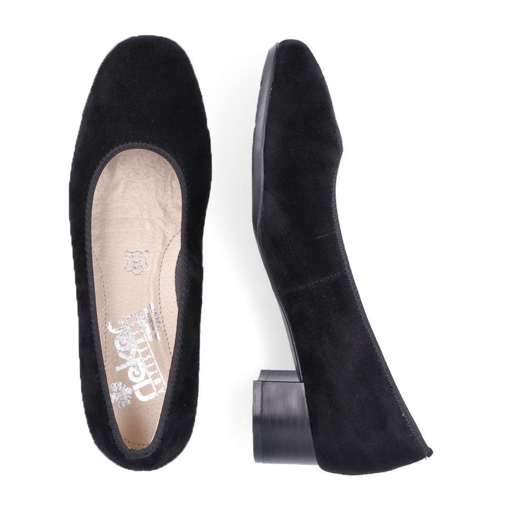 detail Dámské lodičky RIEKER 49260-01 černá W1