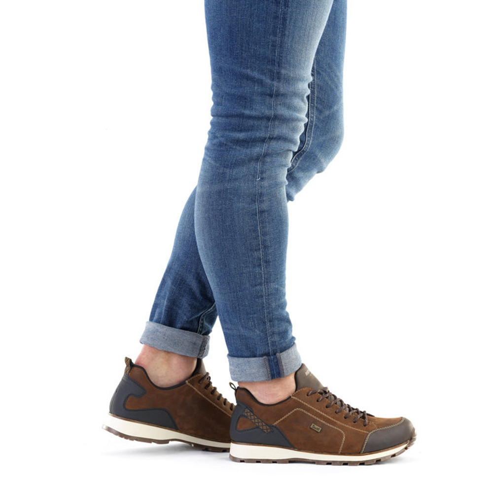 detail Pánské tenisky RIEKER RIE-10101657-W1 hnědá