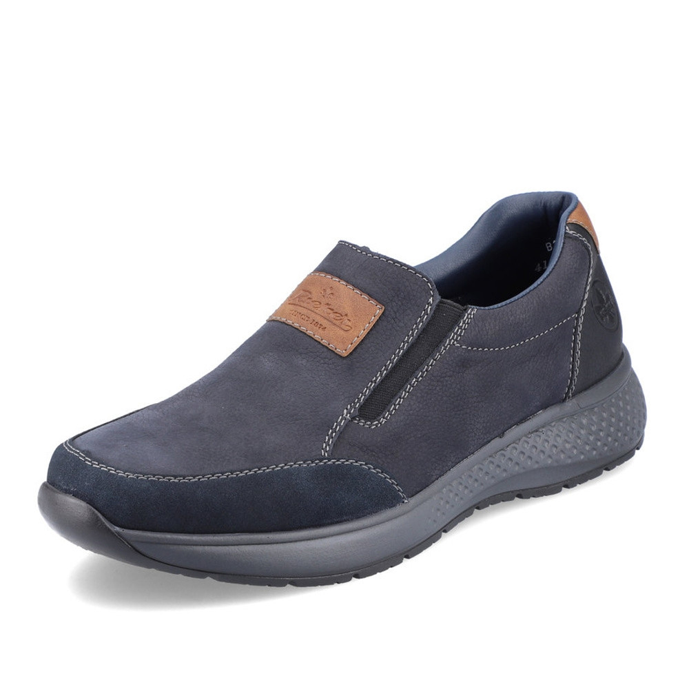 detail Pánské mokasíny RIEKER RIE-10101668-W1 modrá