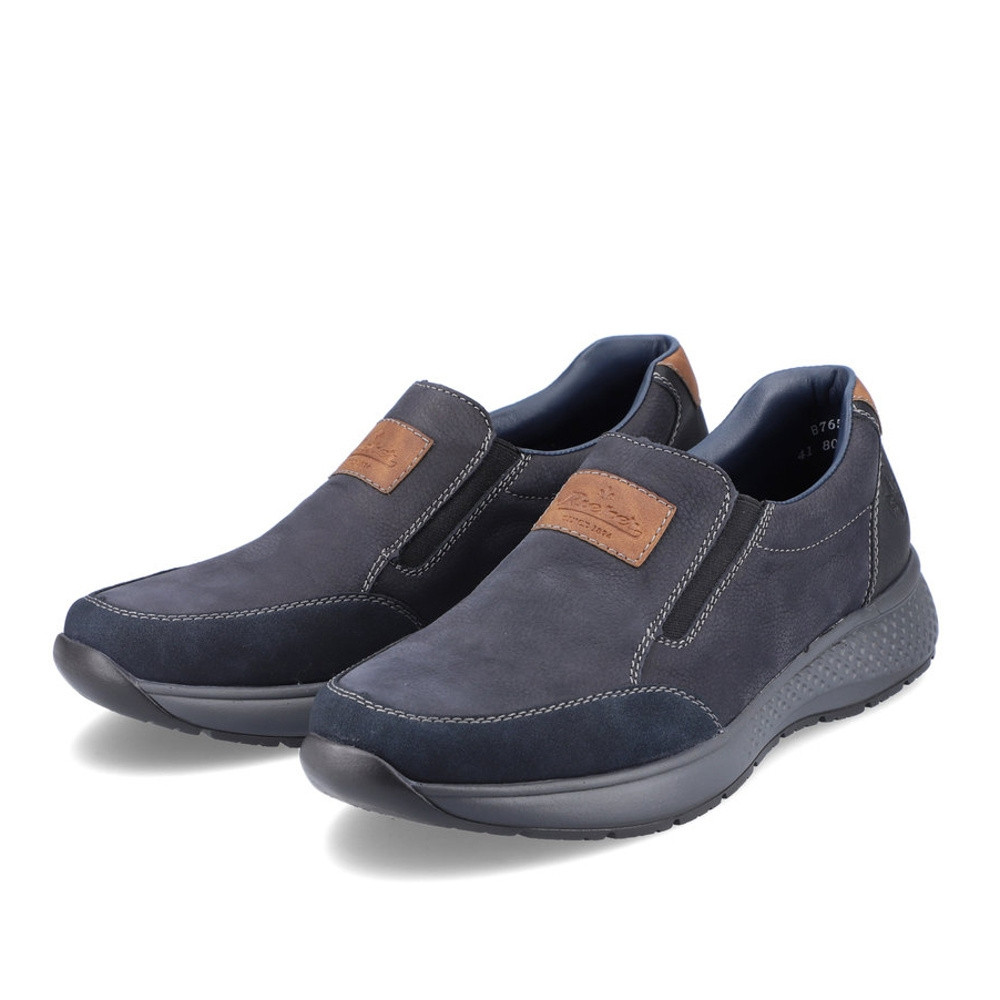 detail Pánské mokasíny RIEKER RIE-10101668-W1 modrá