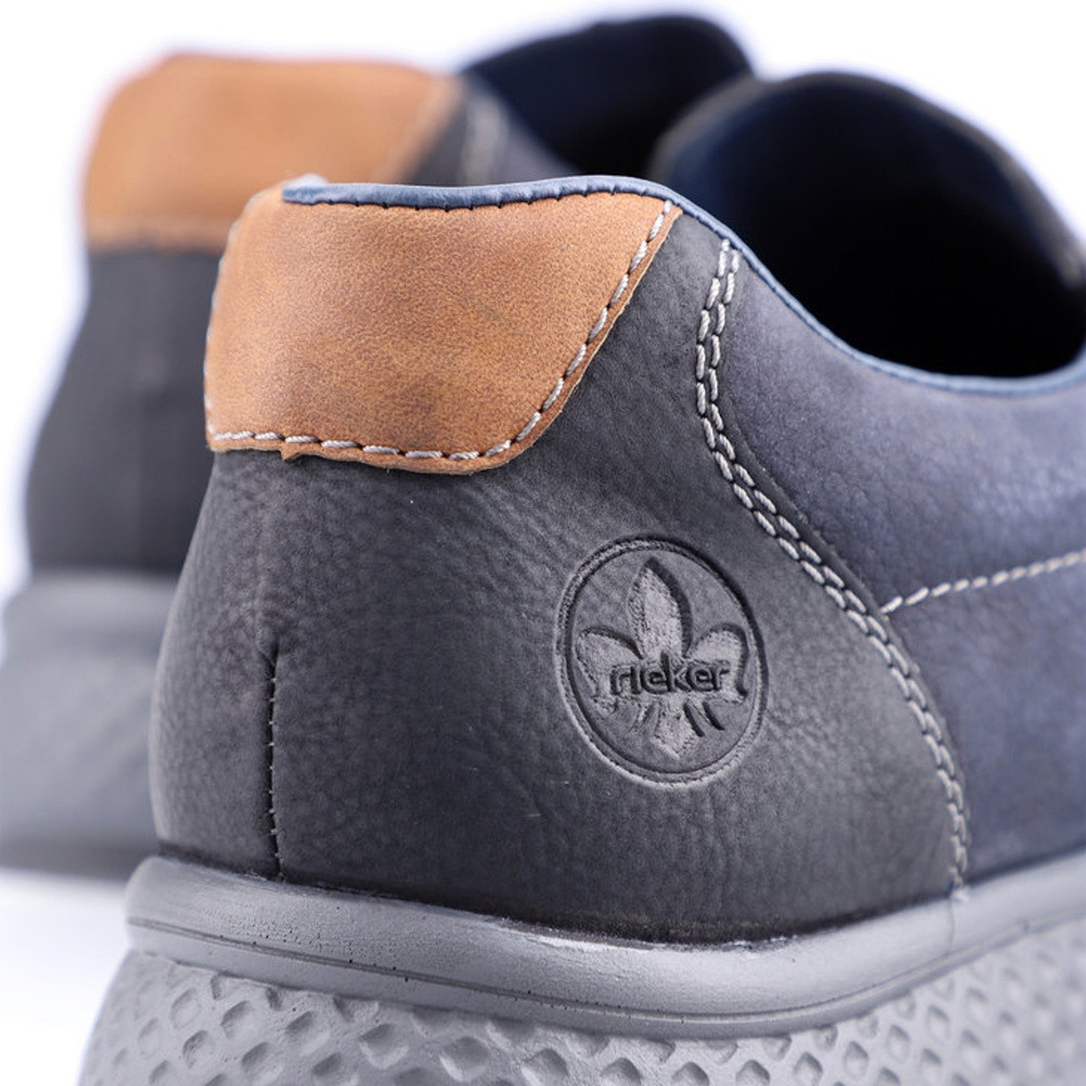 detail Pánské mokasíny RIEKER RIE-10101668-W1 modrá