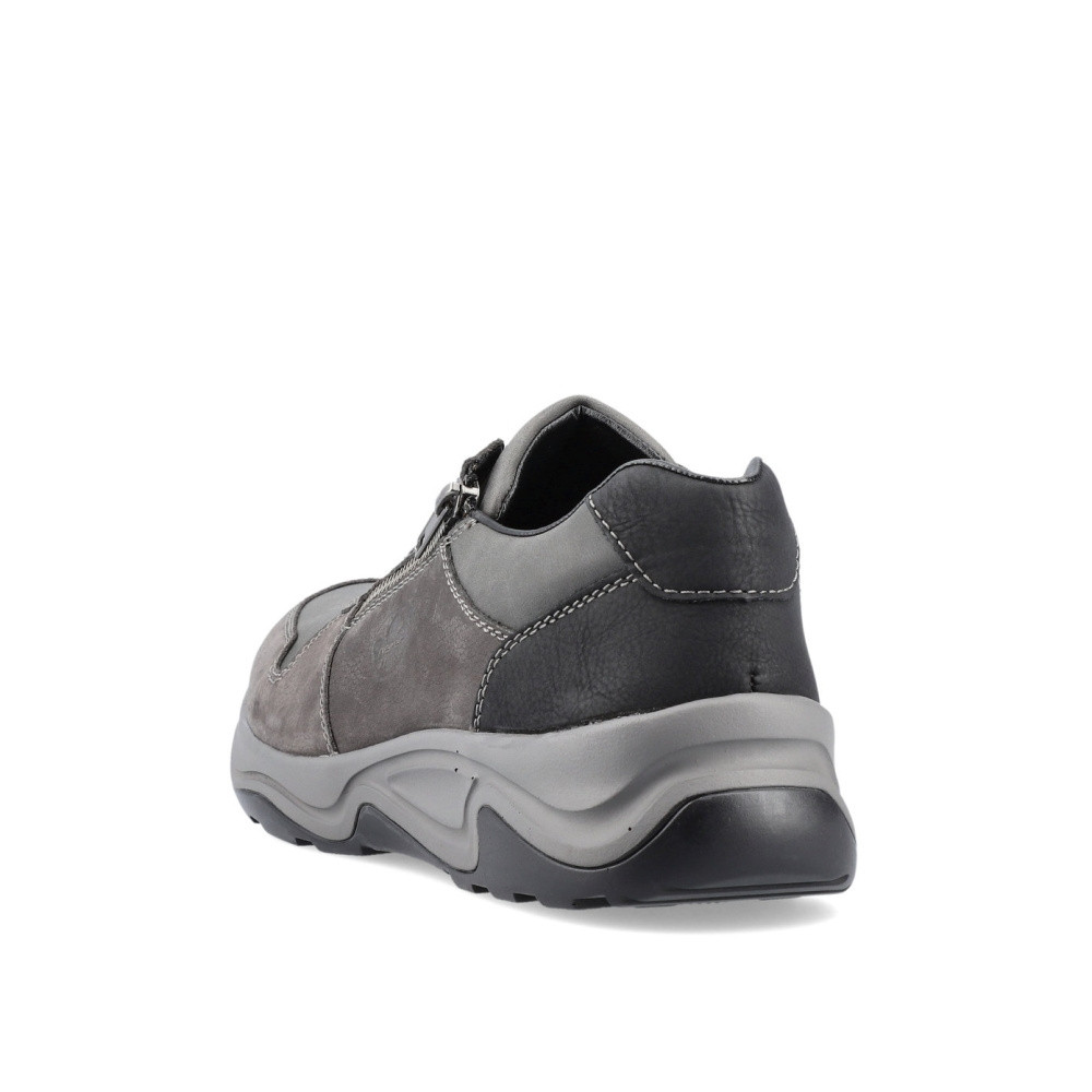 detail Pánské polobotky RIEKER RIE-10101680-W1 šedá