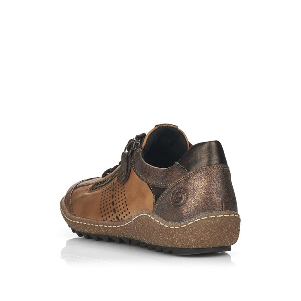 detail Dámské tenisky REMONTE R4718-20 hnědá W1