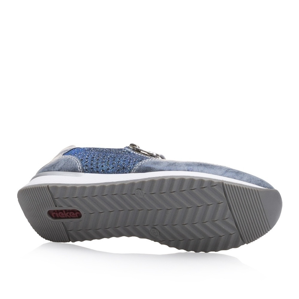 detail Dámské tenisky RIEKER N7025-14 modrá S1