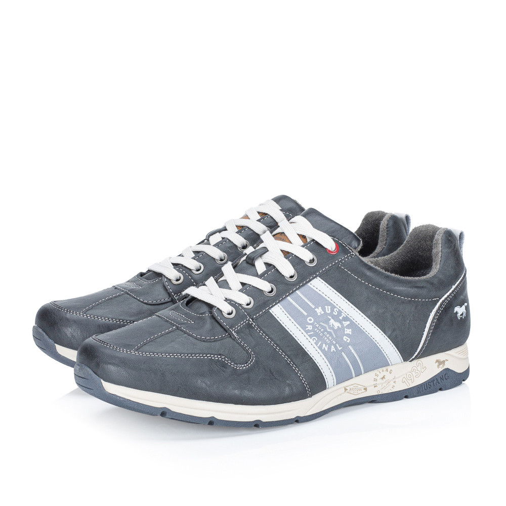 detail Pánské polobotky MUSTANG 4106317-200 šedá W4