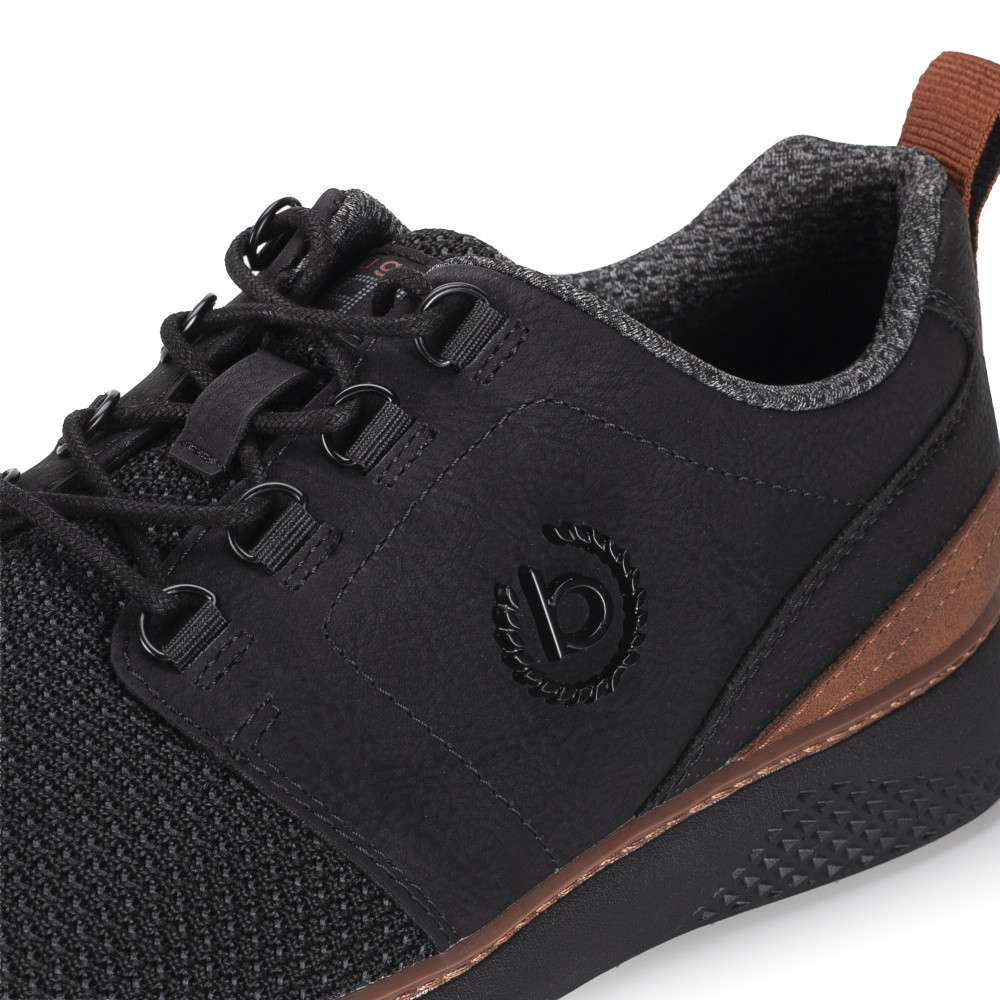 detail Pánské polobotky BUGATTI 76309-1000 černá S6