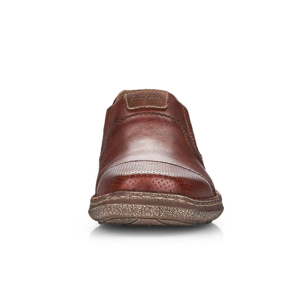 detail Pánské mokasíny RIEKER 03056-24 hnědá S5