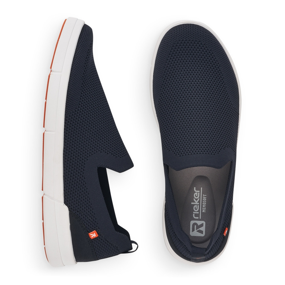 detail Pánské mokasíny RIEKER RIE-10101779-S3 modrá