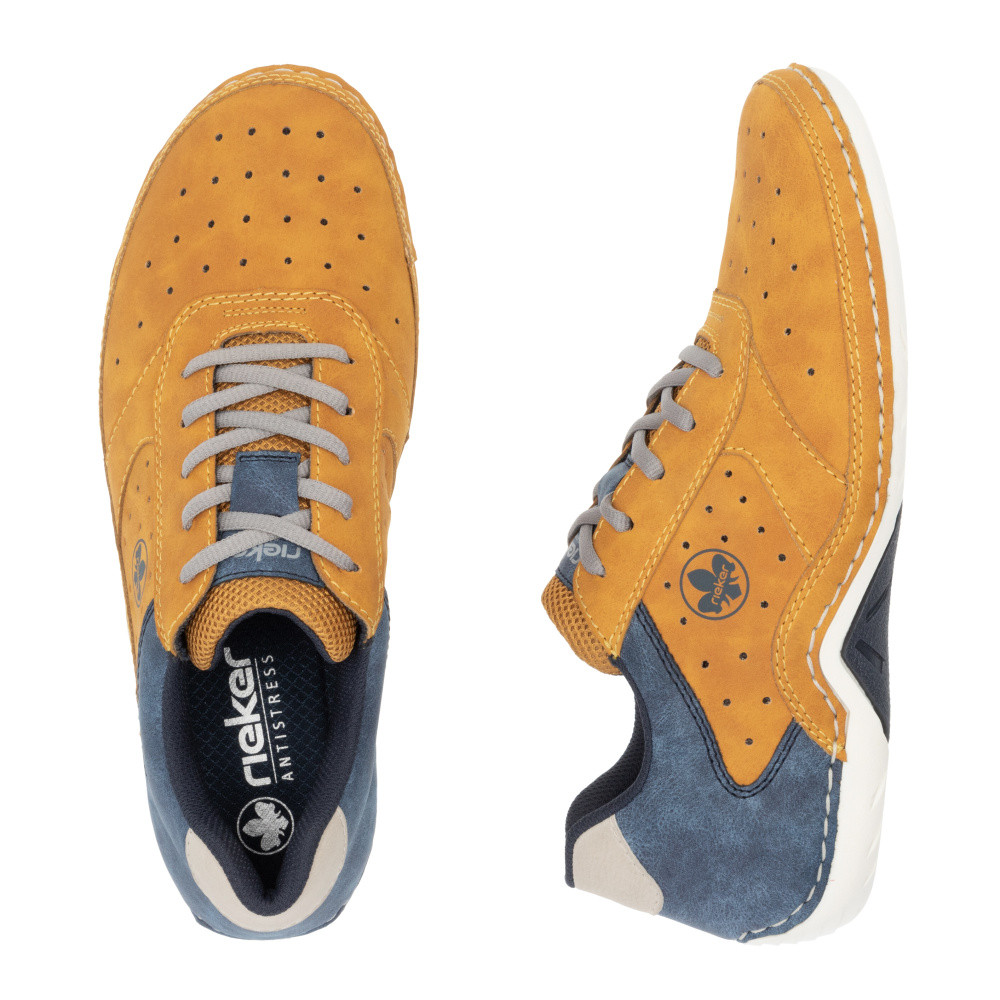 detail Pánske poltopánky RIEKER 07506-68 žltá S5