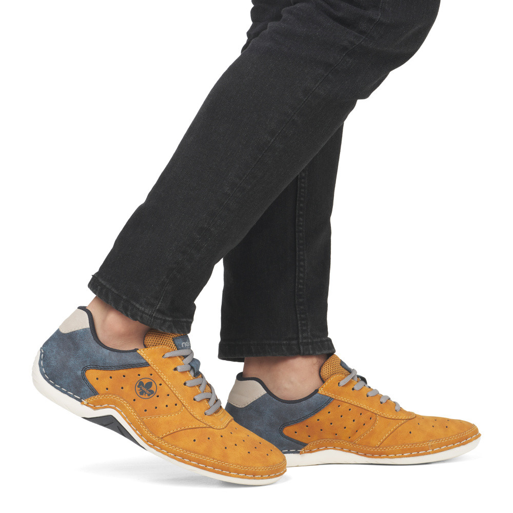 detail Pánske poltopánky RIEKER 07506-68 žltá S5