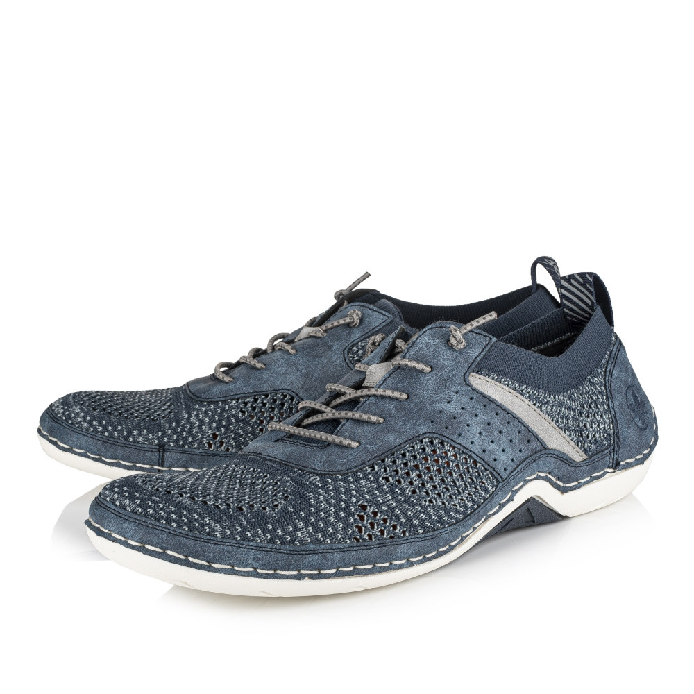 detail Pánské polobotky RIEKER RIE-10101785-S2 modrá