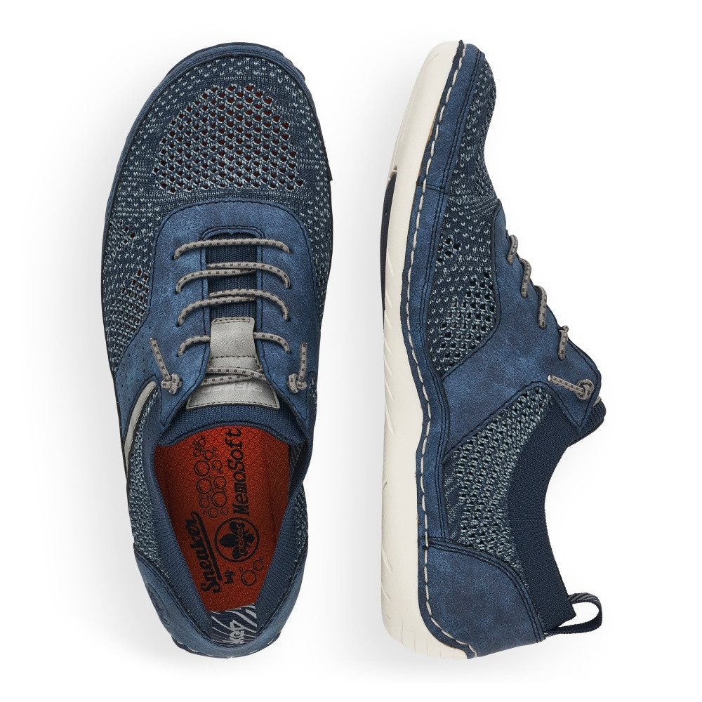 detail Pánské polobotky RIEKER 07551-15 modrá S2