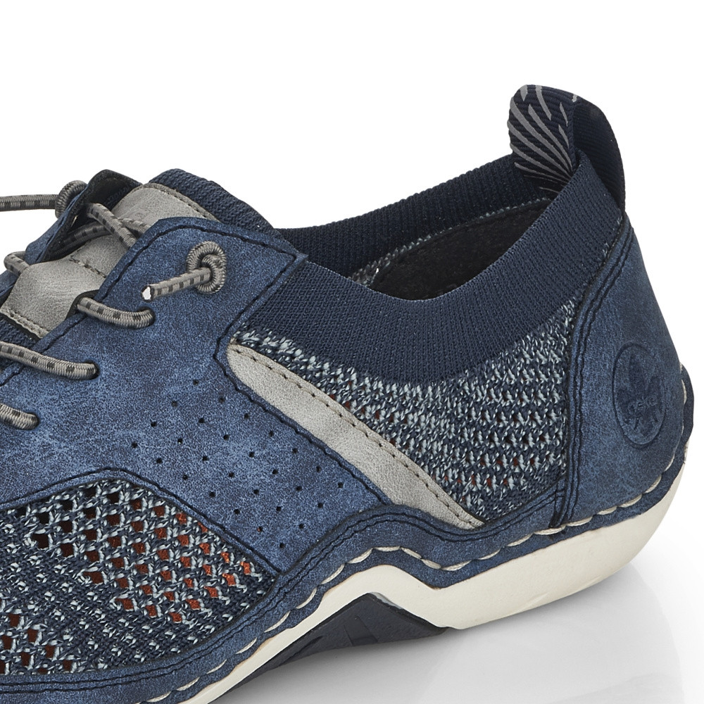 detail Pánské polobotky RIEKER 07551-15 modrá S2