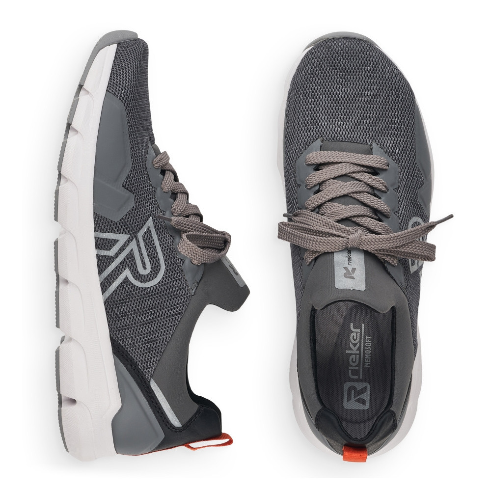 detail Pánske tenisky RIEKER REVOLUTION 07802-45 sivá S2