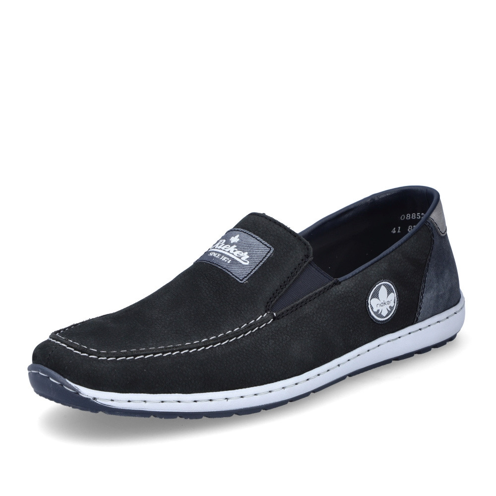 detail Pánské mokasíny RIEKER RIE-10101805-S2 modrá