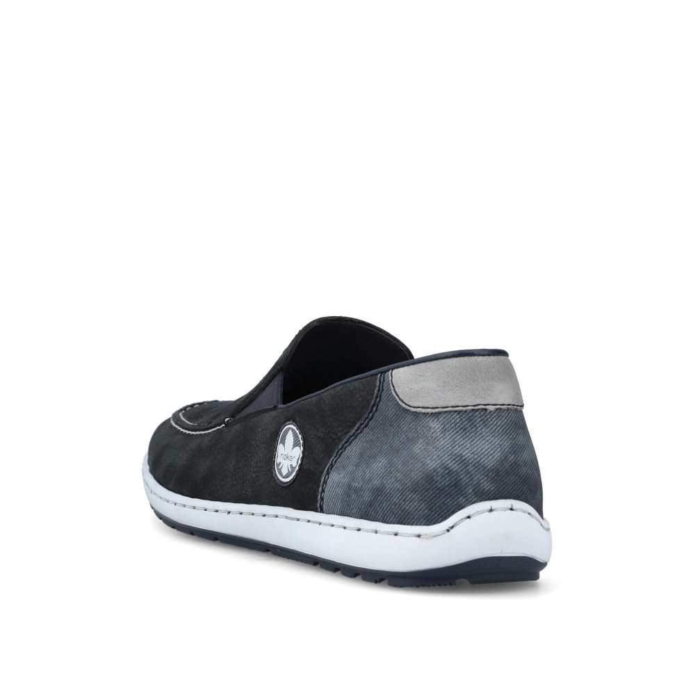 detail Pánské mokasíny RIEKER RIE-10101805-S2 modrá