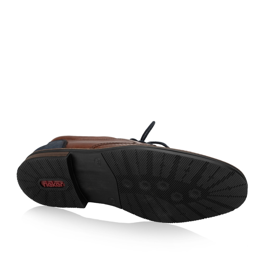 detail Pánské polobotky RIEKER RIE-10101809-S2 hnědá