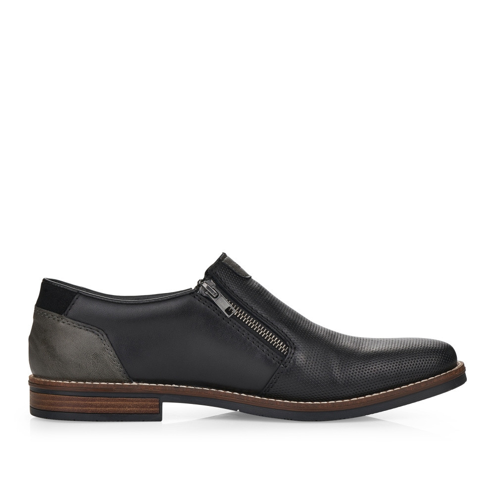 detail Pánské mokasíny RIEKER RIE-10101812-S2 černá