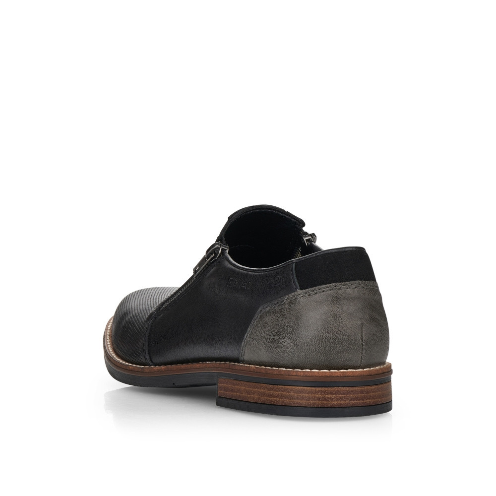 detail Pánské mokasíny RIEKER RIE-10101812-S2 černá