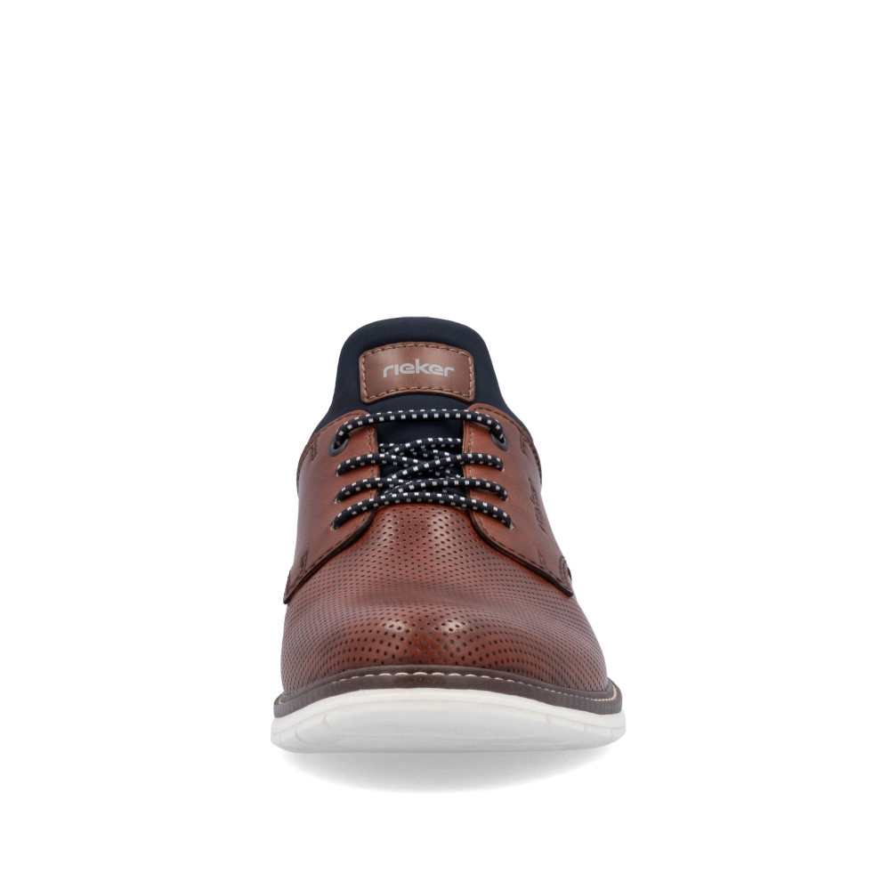 detail Pánské polobotky RIEKER 14450-22 hnědá S5