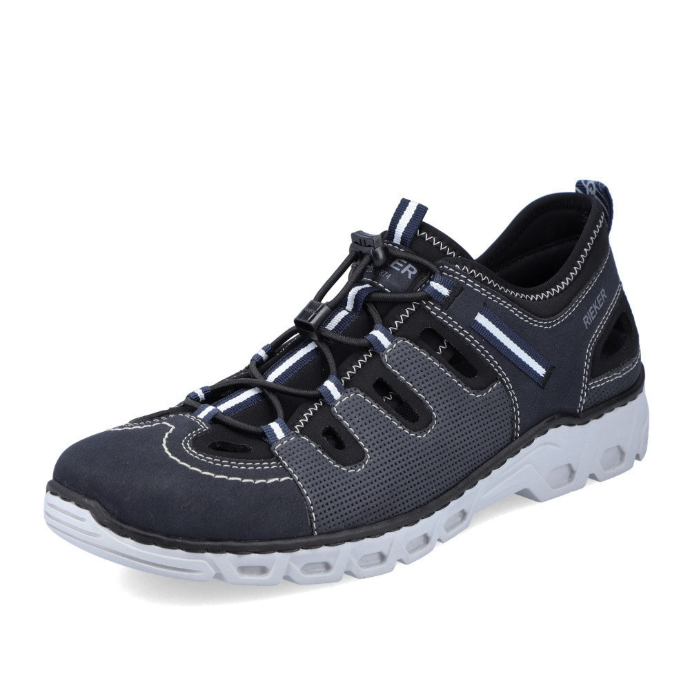 detail Pánské polobotky RIEKER RIE-10101824-S3 modrá