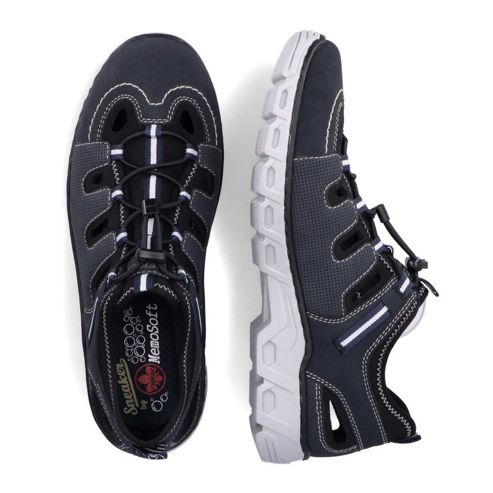 detail Pánské polobotky RIEKER RIE-10101824-S3 modrá