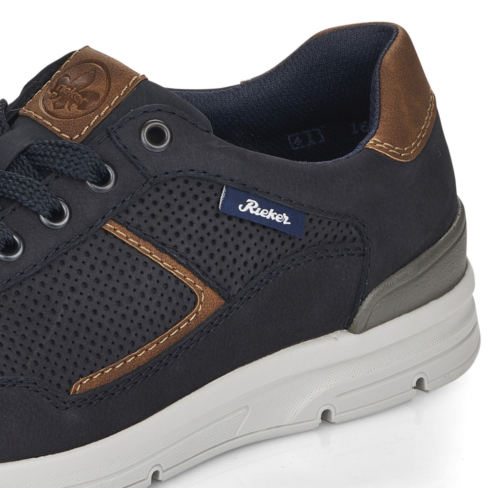 detail Pánské polobotky RIEKER 16428-14 modrá S2