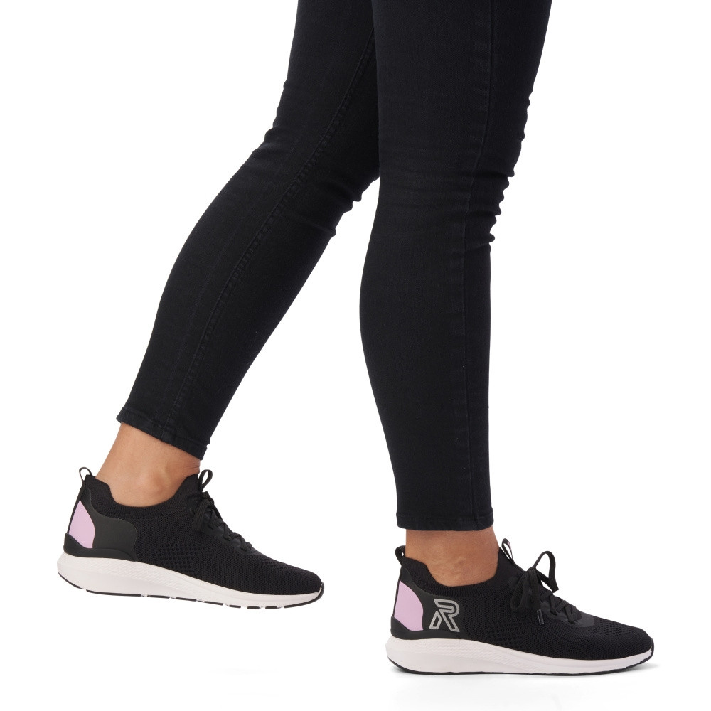 detail Dámské tenisky RIEKER RIE-10101843-S2 černá