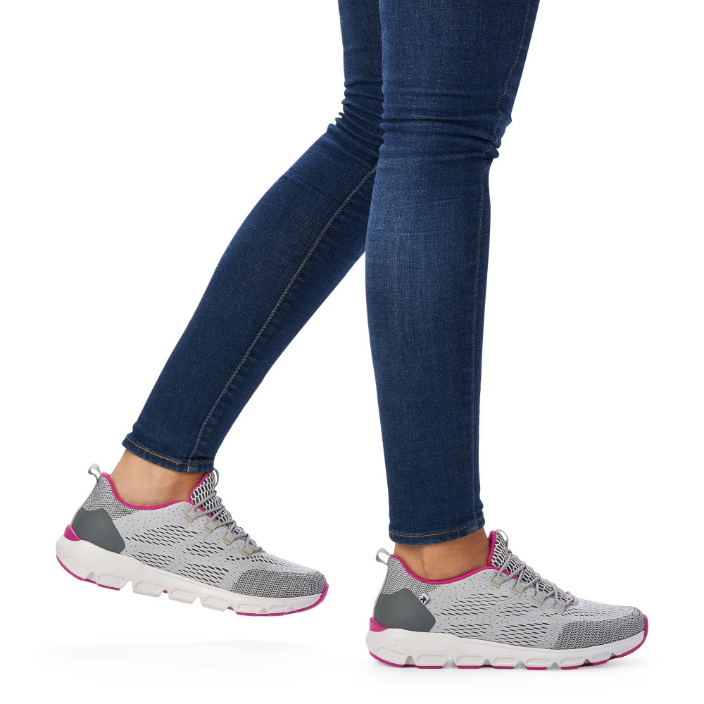 detail Dámské tenisky RIEKER RIE-10101852-S2 šedá