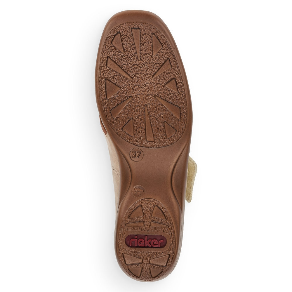 detail Dámské polobotky RIEKER 41369-61 béžová S2