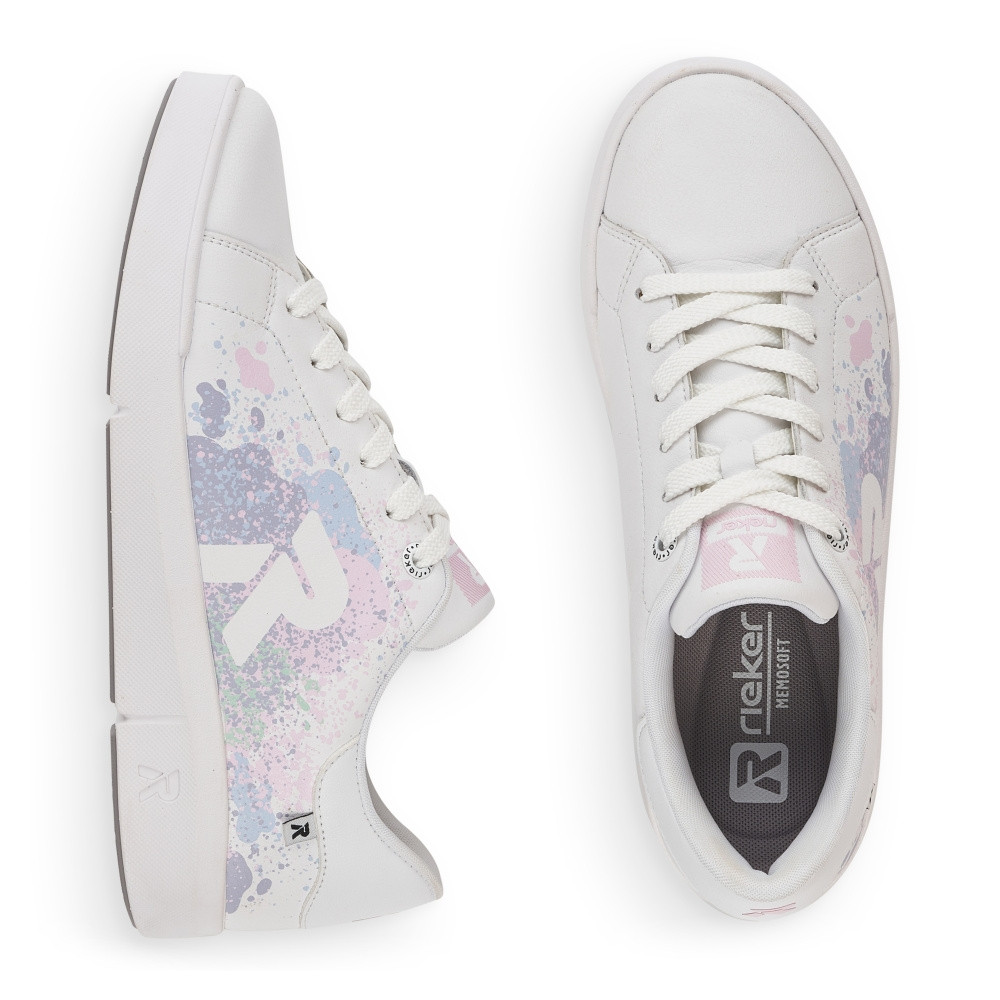 detail Dámské tenisky RIEKER RIE-10101881-S2 bílá