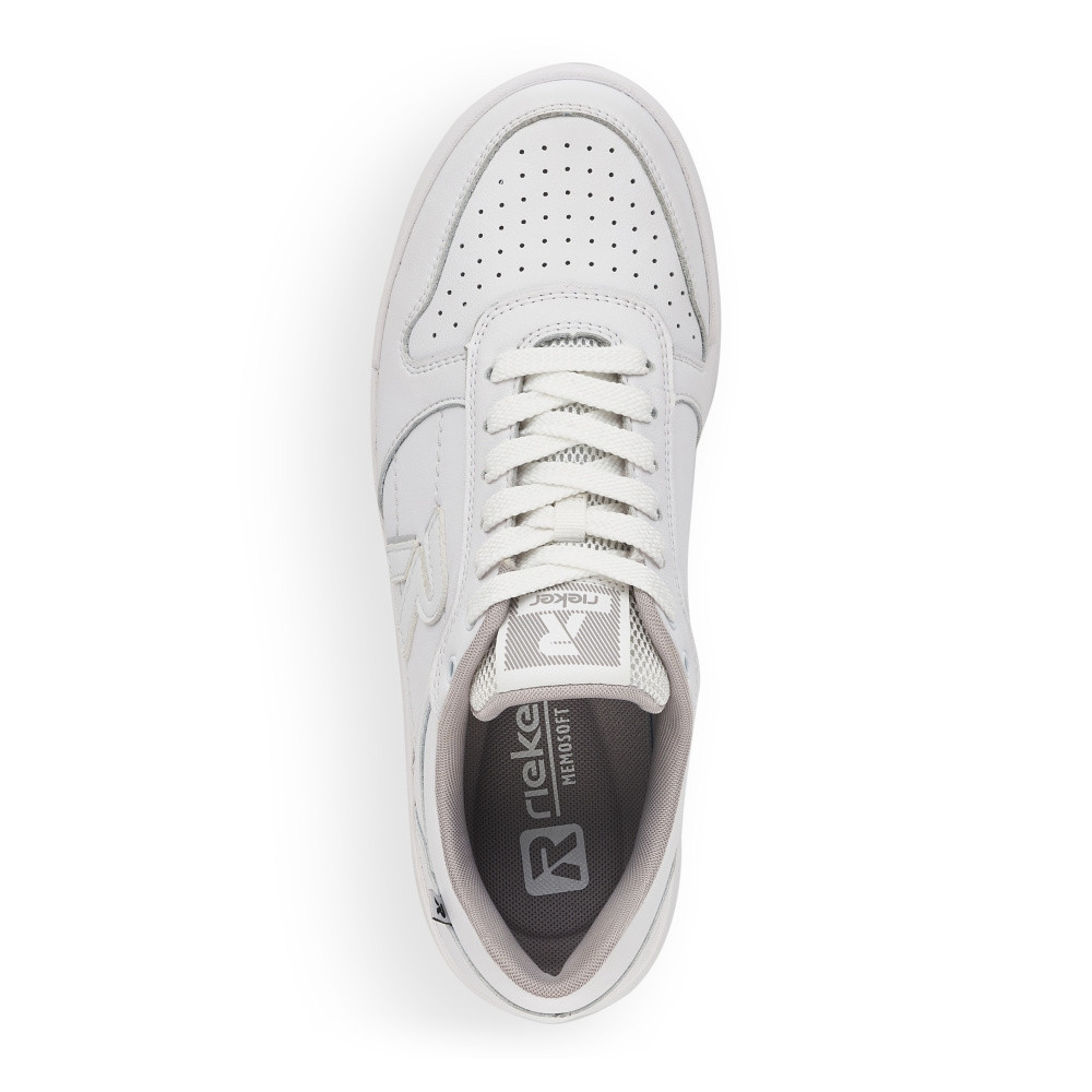 detail Dámske tenisky RIEKER REVOLUTION 41905-80 biela S2