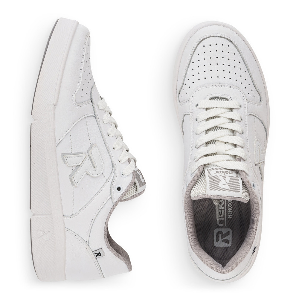 detail Dámske tenisky RIEKER REVOLUTION 41905-80 biela S2