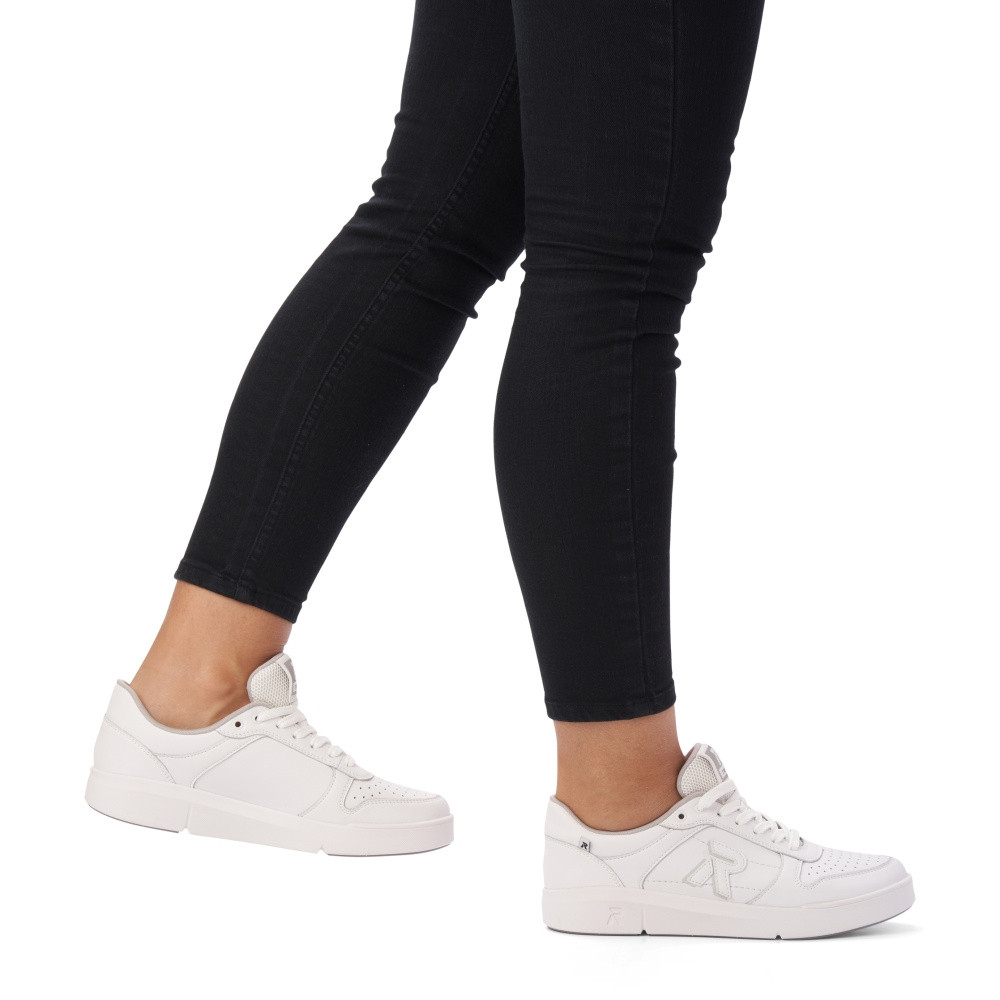 detail Dámske tenisky RIEKER REVOLUTION 41905-80 biela S2