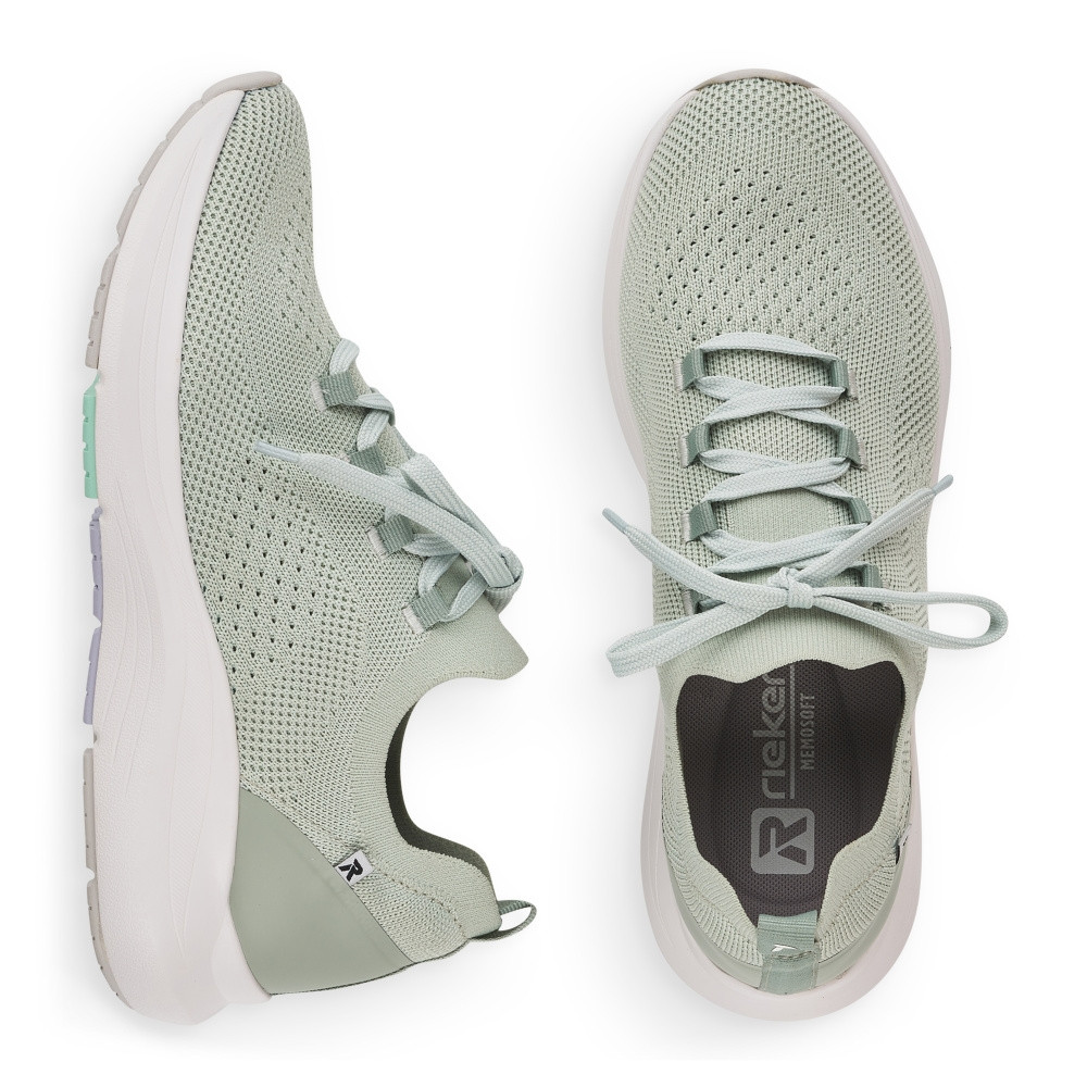 detail Dámské tenisky RIEKER RIE-10101890-S2 zelená