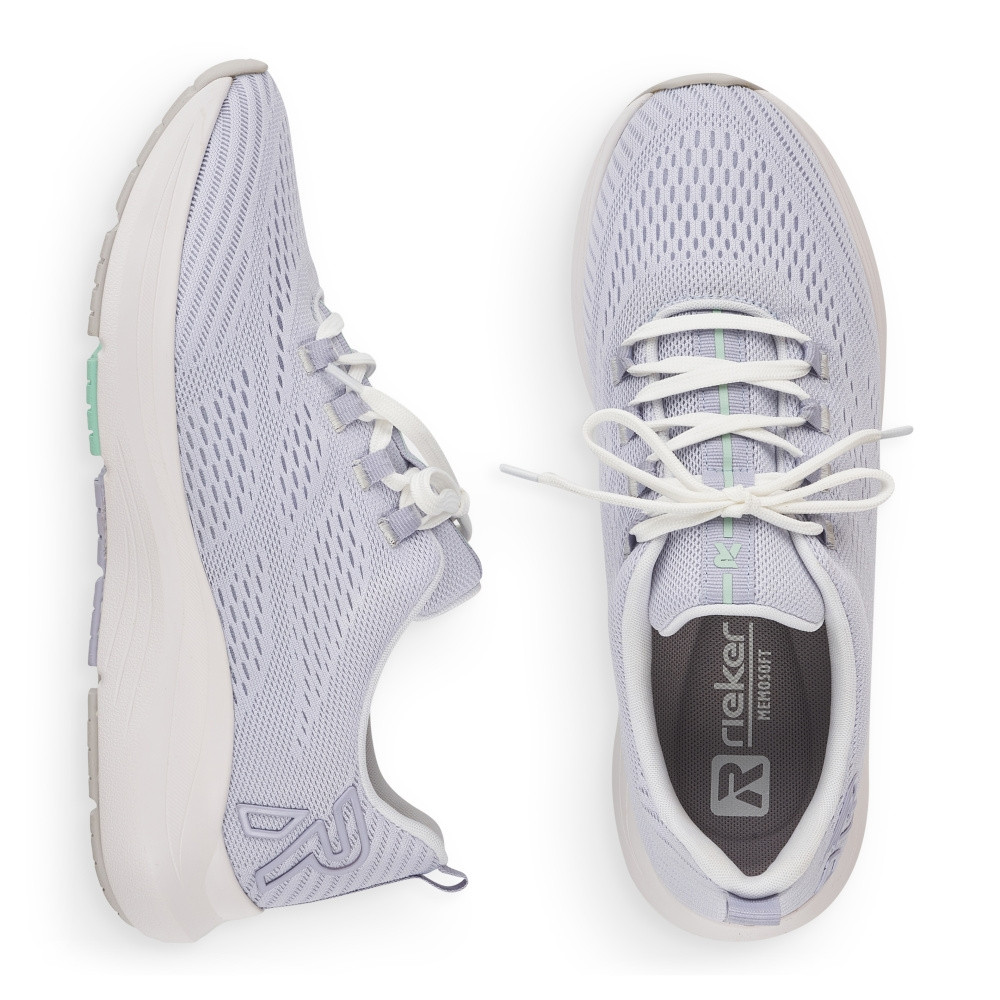 detail Dámské tenisky RIEKER REVOLUTION 42103-30 fialová S2