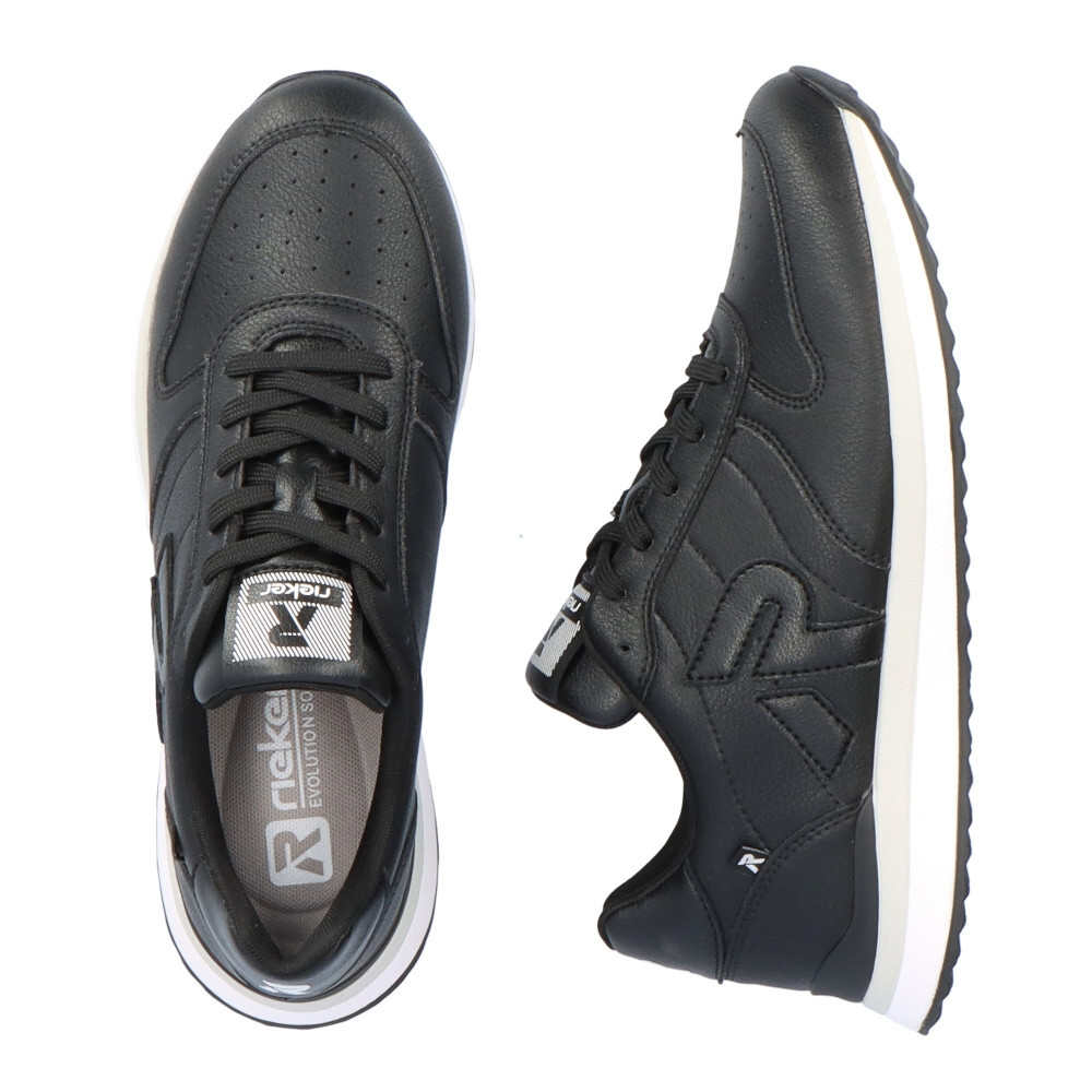 detail Dámské tenisky RIEKER 42501-00 černá S4