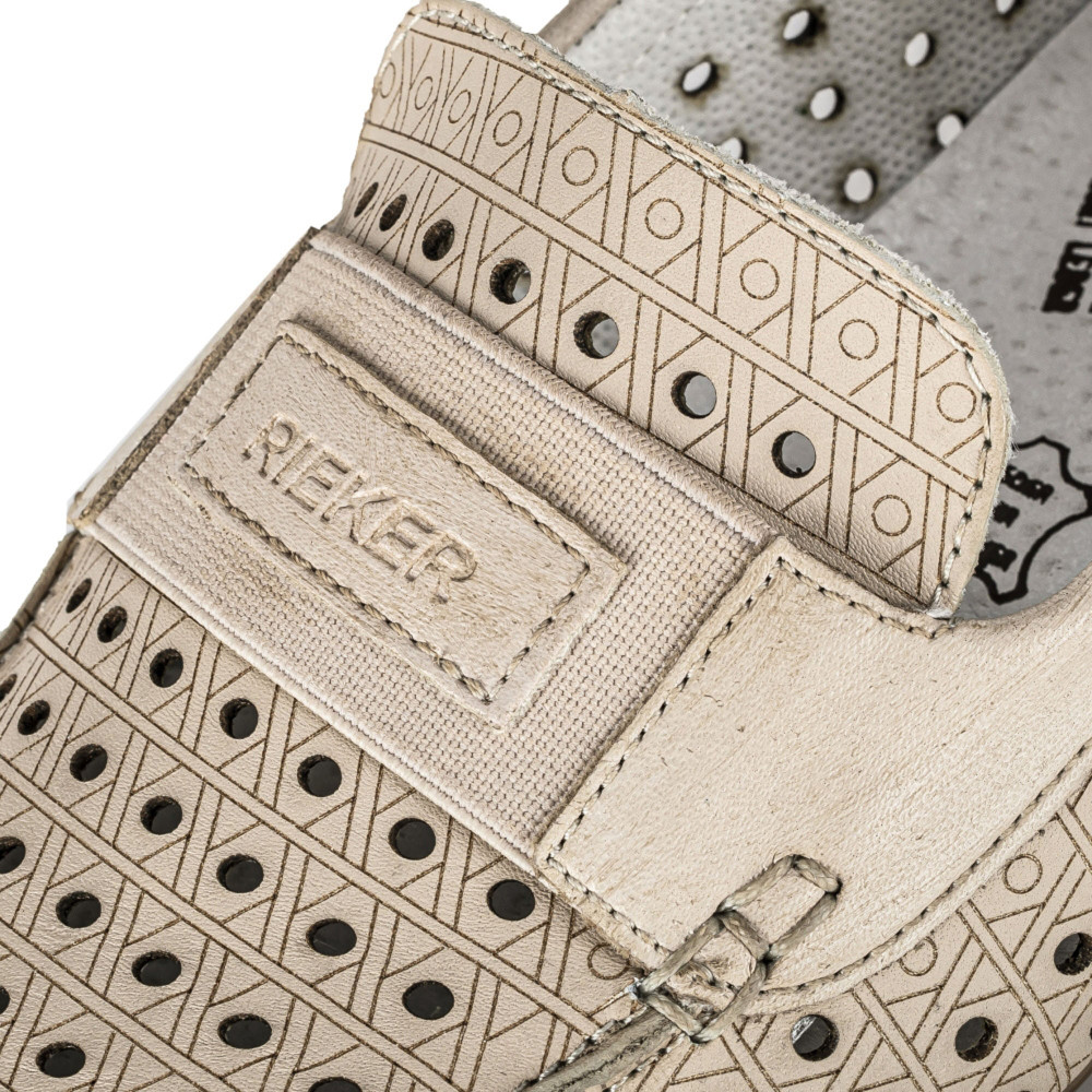 detail Dámské mokasíny RIEKER RIE-10101909-S2 béžová