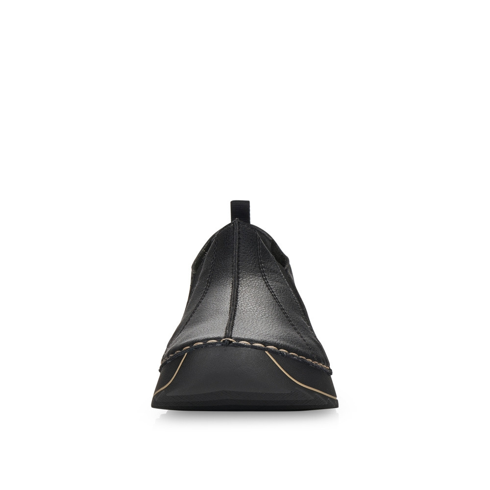 detail Dámské mokasíny RIEKER RIE-10101930-S3 černá