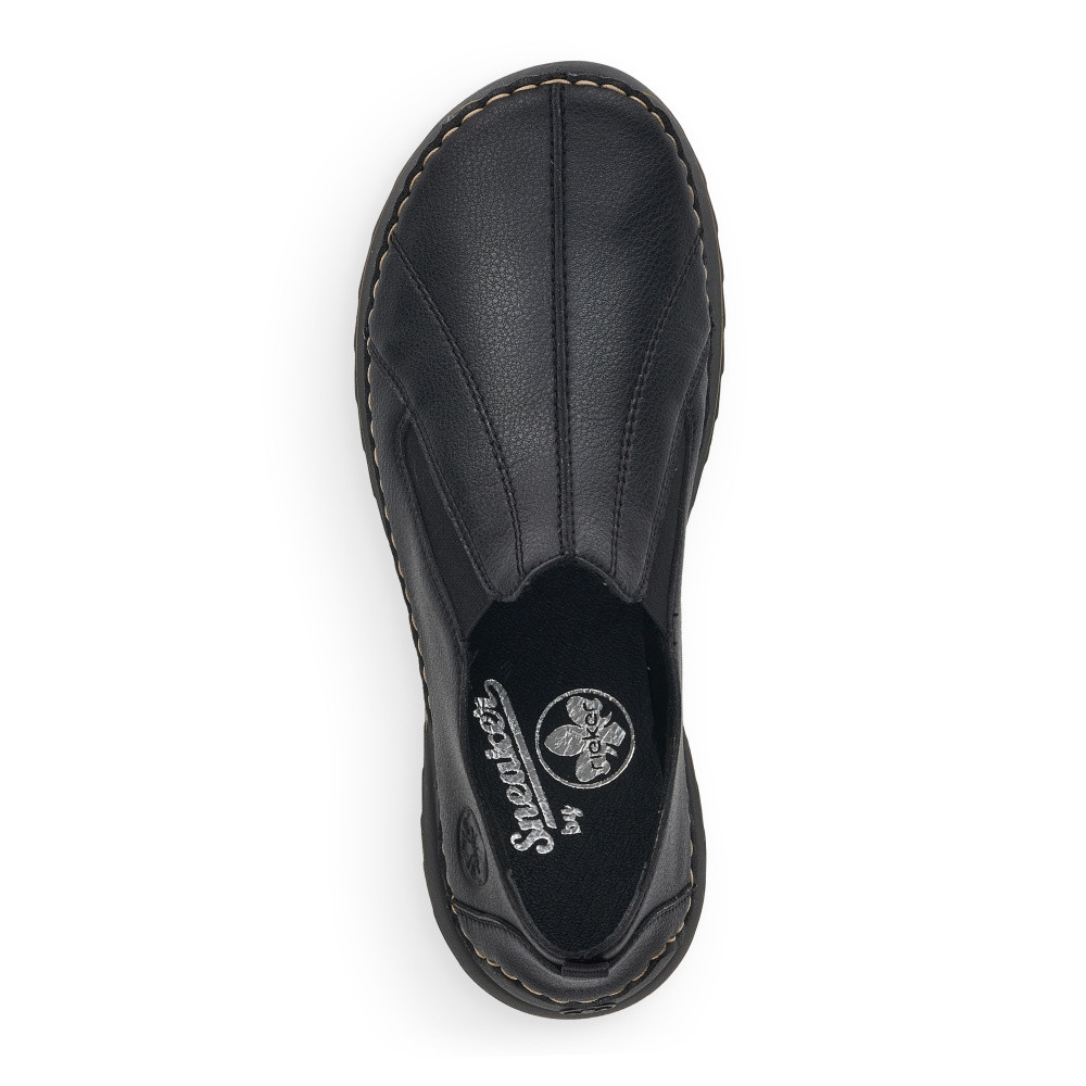 detail Dámské mokasíny RIEKER RIE-10101930-S3 černá