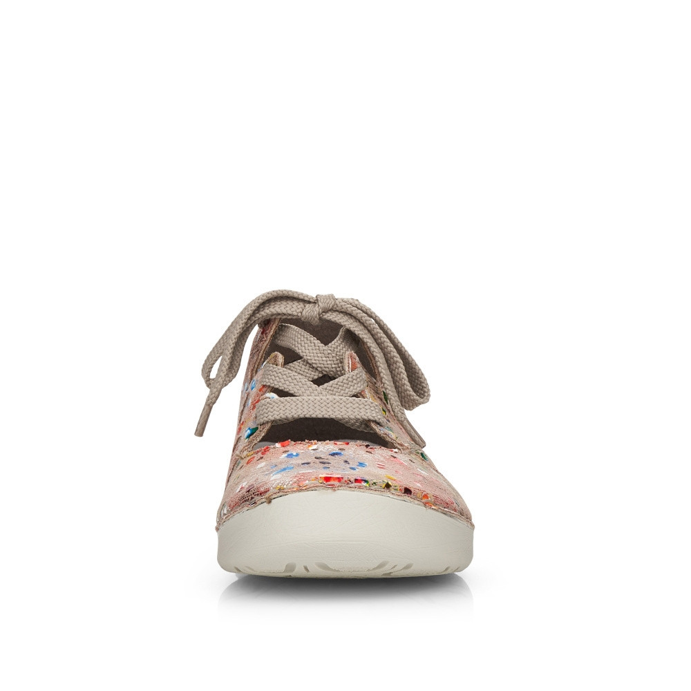detail Dámské polobotky RIEKER 52519-90 multicolor S2