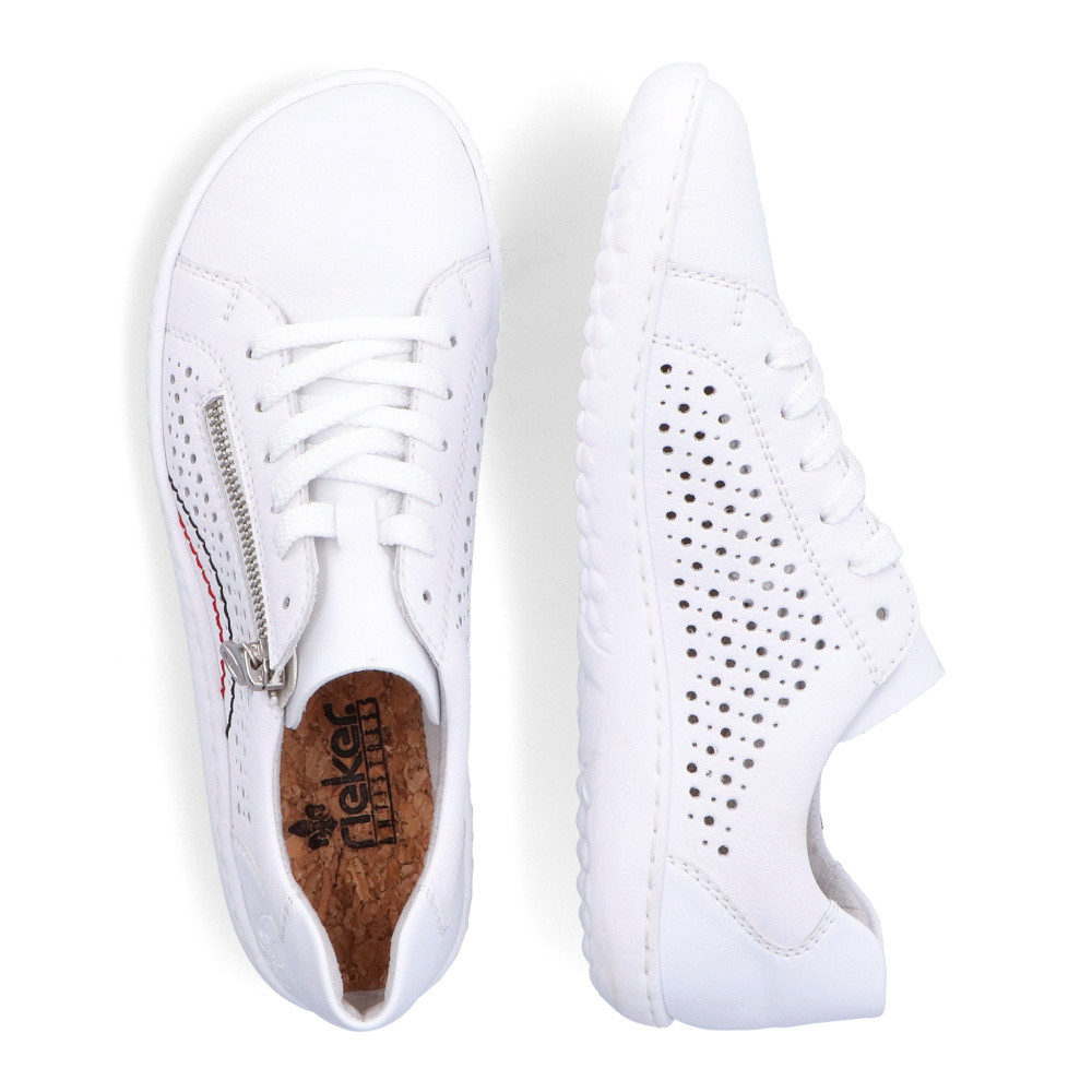 detail Dámské tenisky RIEKER 52824-80 bílá S5